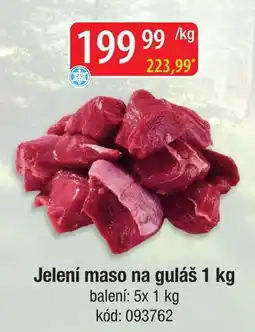 Qanto Jelení maso na guláš nabídka