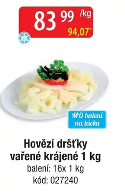 Qanto Hovězí dršťky vařené krájené nabídka