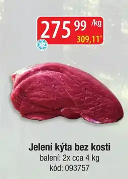 Qanto Jelení kýta bez kosti nabídka