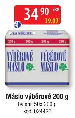 Qanto Výběrové máslo nabídka