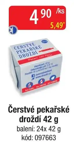 Qanto Čerstvé pekařské droždí nabídka