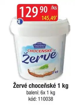 Qanto Chocenske Zervé nabídka