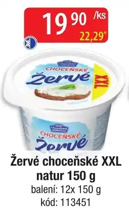 Qanto Žervé choceňské XXL nabídka