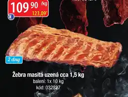 Qanto Žebra masitá uzená nabídka