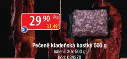 Qanto Pečeně kladeňská kostky nabídka