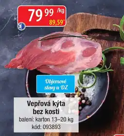 Qanto Vepřová kýta bez kosti nabídka