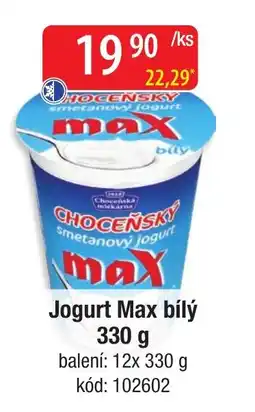 Qanto Chocenšky jogurt max bílý nabídka