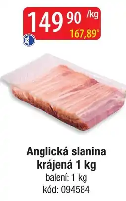 Qanto Anglická slanina nabídka