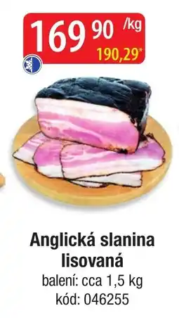 Qanto Anglická slanina lisovaná nabídka