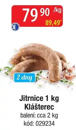 Qanto Klášterec Jitrnice nabídka