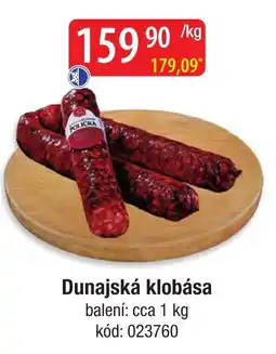 Qanto Dunajská klobása nabídka