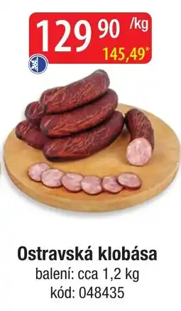 Qanto Ostravská klobása nabídka