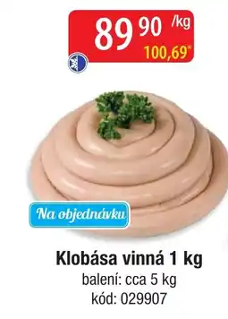 Qanto Klobása vinná nabídka