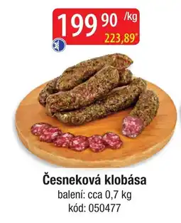 Qanto Česneková klobása nabídka