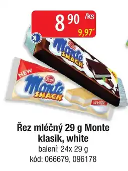 Qanto Monte řez mléčný nabídka