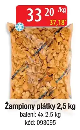 Qanto Žampiony plátky nabídka