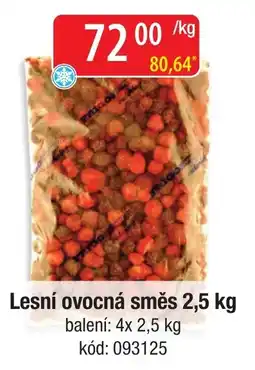 Qanto Lesní ovocná směs nabídka
