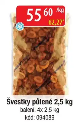 Qanto Švestky půlené nabídka