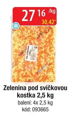 Qanto Zelenina pod svíčkovou kostka nabídka