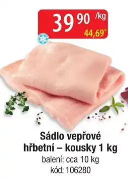 Qanto Sádlo vepřové hřbetní nabídka