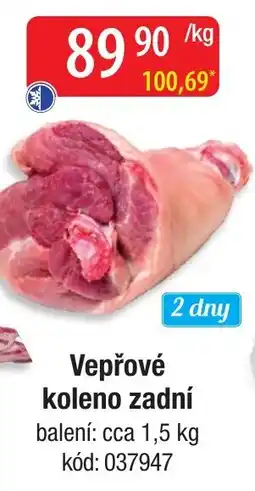 Qanto Vepřové koleno zadní nabídka