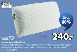 JYSK Wellpur cestovní polštář fossan nabídka