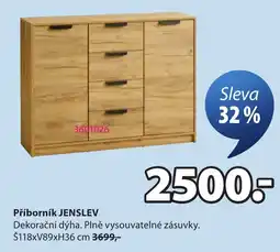 JYSK Jenslev příborník nabídka