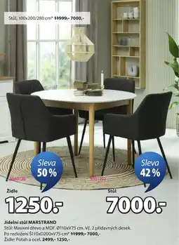 JYSK Jídelní stůl MARSTRAND nabídka