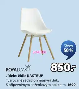 JYSK RoyalOak jídelní židle Kastrup nabídka