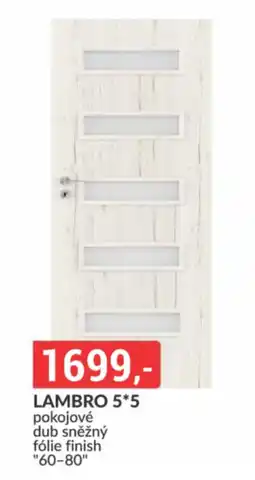 Baumax Lambro pokojevá dveře nabídka
