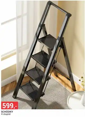 Schůdky 4 stupně