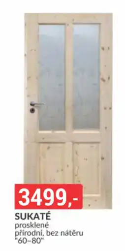 Baumax Sukaté prosklené přírodní nabídka