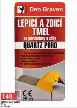 Baumax Den Braven lepicí a zdící tmel quartz poro nabídka