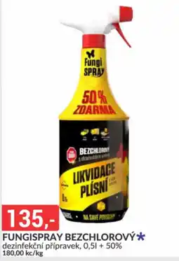 Baumax Fungispray bezchlorový nabídka