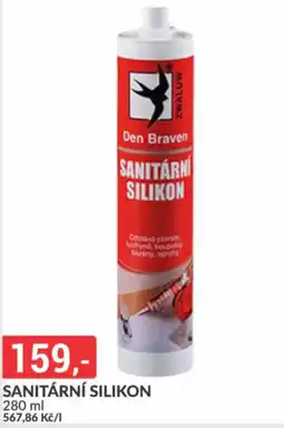 Baumax Zwaluw Den Braven sanitární silikon nabídka
