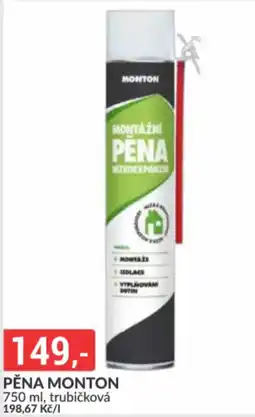 Baumax Pěna Monton nabídka
