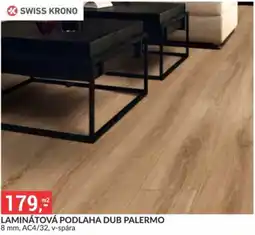 Baumax Swiss Krono laminátová podlaha dub palermo nabídka