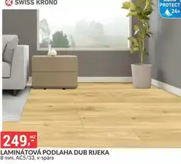 Baumax Swiss Krono laminátová podlaha dub rijeka nabídka