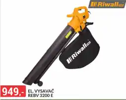 Baumax Riwall Pro el. vysavač rebv 3200 e nabídka