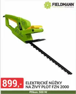 Baumax Fieldmann elektrické nůžky na živý plot fzn 2000 nabídka