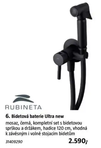 Rubineta bidetová baterie Ultra new