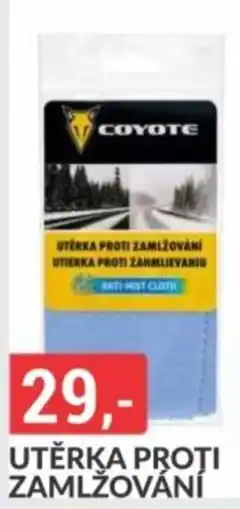 Baumax Coyote utěrka proti zamlžování nabídka
