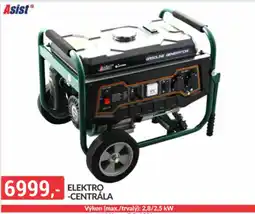 Baumax Asist elektro-centrála nabídka
