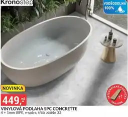 Baumax Kronostep vinylová podlaha spc concrete nabídka