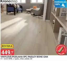 Baumax Kronostep vinylová podlaha spc paisley bone oak nabídka