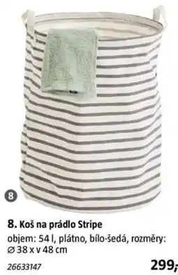 Bauhaus Stripe koš na prádlo nabídka