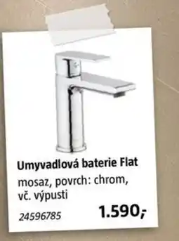Bauhaus Flat umyvadlová baterie nabídka