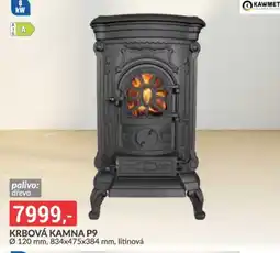 Baumax Kawmet krbová kamna p9 nabídka