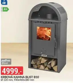 Baumax Blist krbová kamna blist b10 nabídka