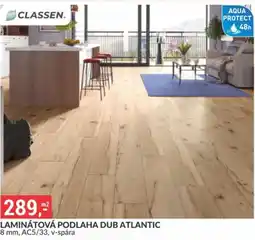 Baumax Classen laminátová podlaha dub atlantic nabídka